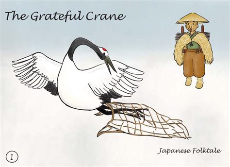  The Grateful Crane - Une histoire poignante d'amitié et de rétribution divine !